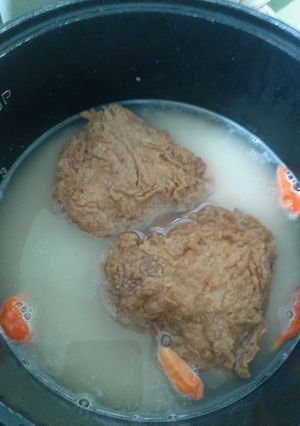 Foto resep Nasi ayam KFC
