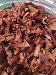 عکسی از دستور چای سیب