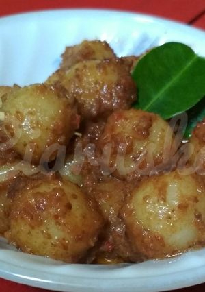 Foto resep Cilok empuk tepung ketan