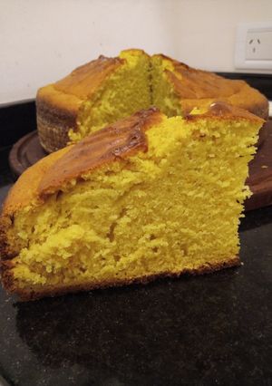 Una foto de Bizcochuelo de Naranja Orange Cake