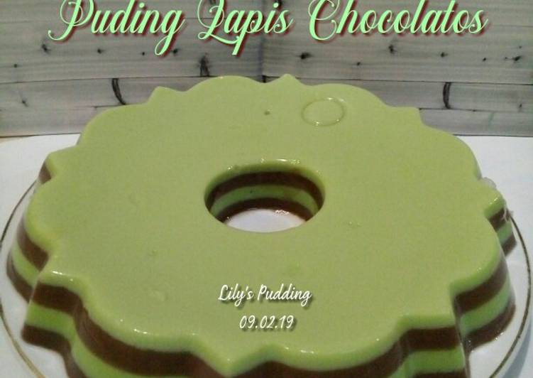 225.Puding Lapis Chocolatos