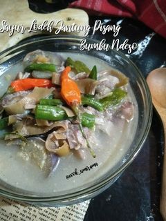Foto resep Sayur Lodeh jantung pisang bumbu ndeso
