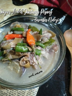 Foto resep Sayur Lodeh jantung pisang bumbu ndeso