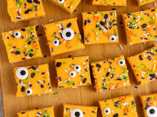 Halloween Sugar Cookie Bars
