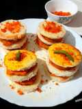 Mini Double decker Vada Pav Bites