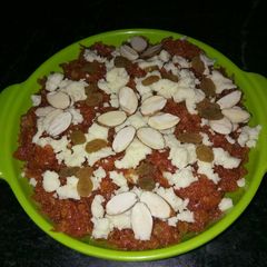 Gazar ka halwa A picture of Gazar ka halwa.