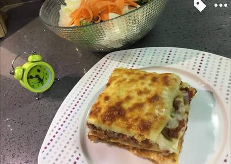 recept Vegetarian Lasagne