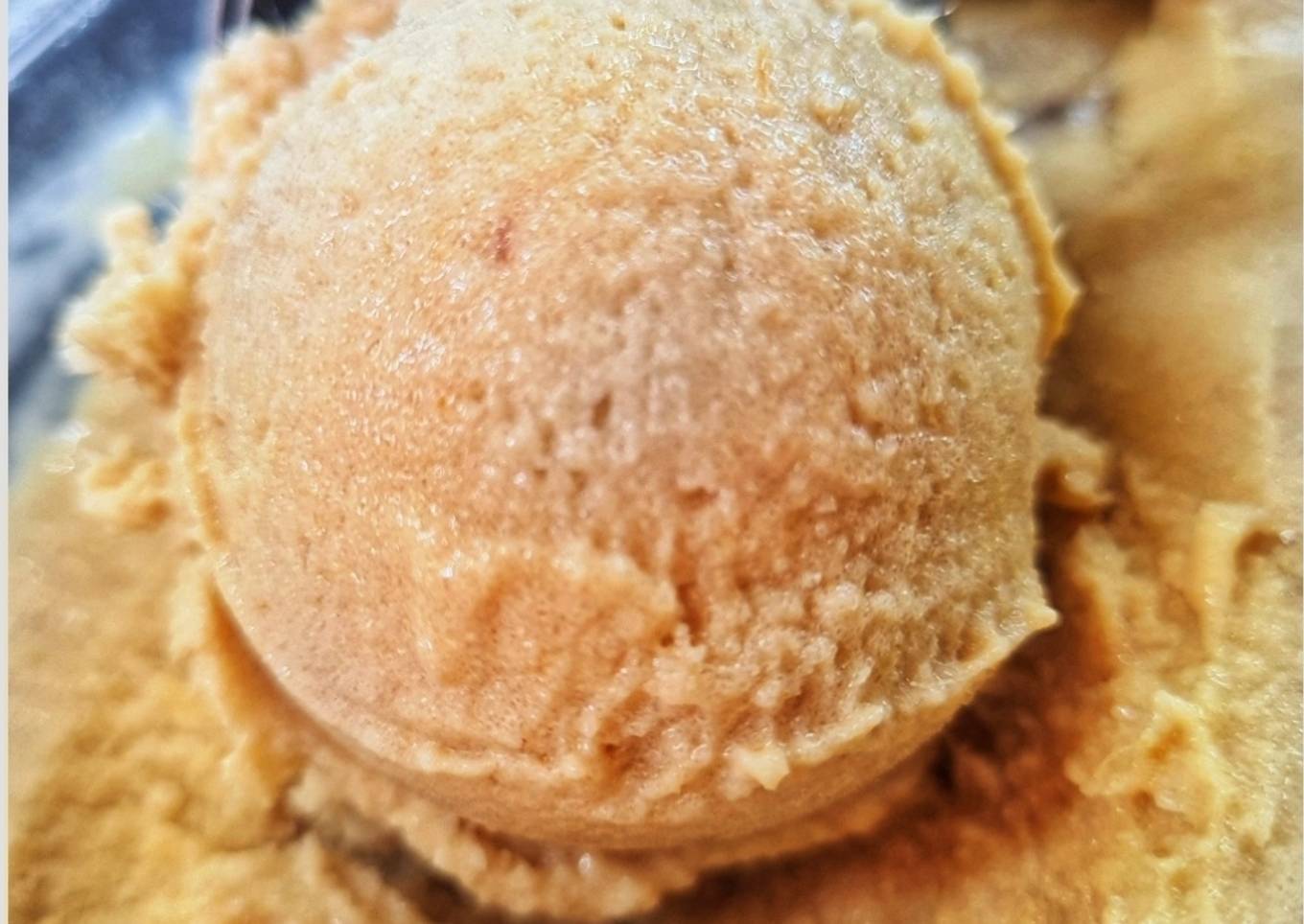 Helado saludable de mango