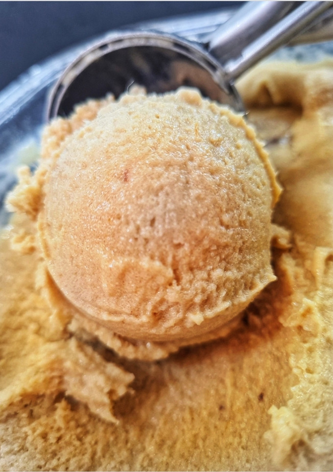 Una foto de Helado saludable de mango