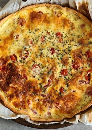 Une photo de Quiche provençale