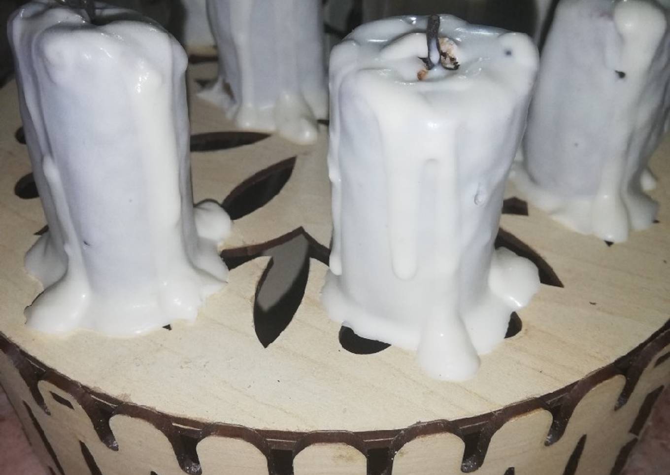 Gâteau bougie sans cuisson