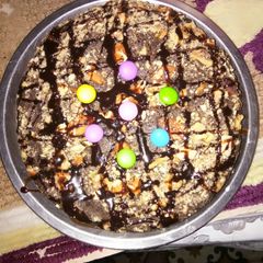 A picture of Marie Biscuit Cake.
