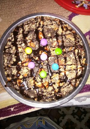 A picture of Marie Biscuit Cake.