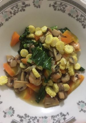 Foto resep Capcay udang