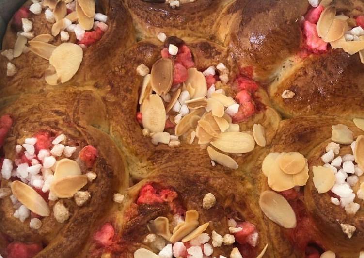 Recette: Brioche aux pralines