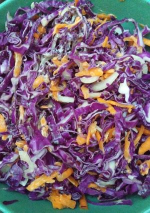 Una foto de Ensalada de repollo