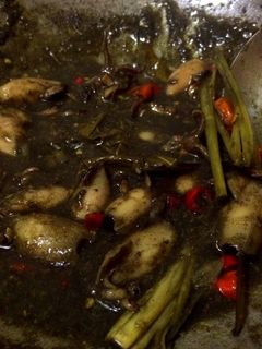 Foto resep Cumi masak tinta hitam