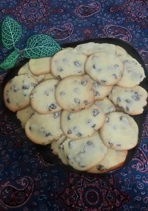 عکسی از دستور شیرینی کشمشی