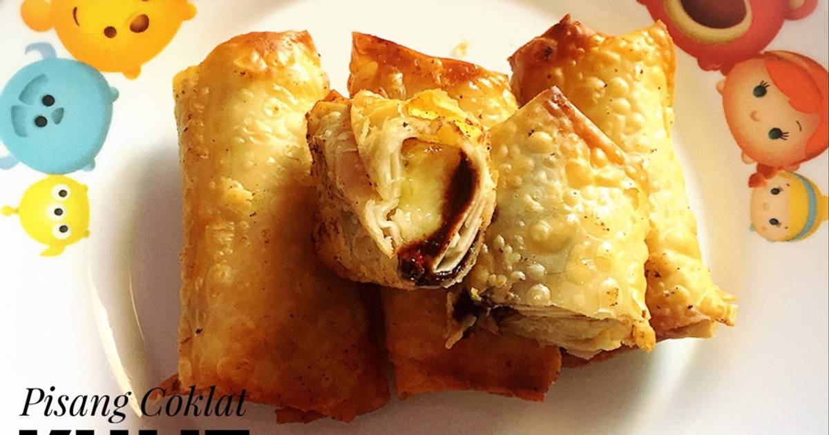  Resep  Pisang coklat  kulit pangsit Mpasi 12m oleh Bunda 