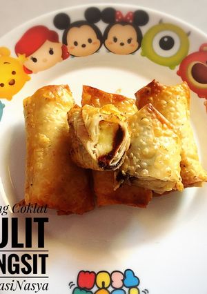 Foto resep Pisang coklat kulit pangsit (Mpasi 12m+)
