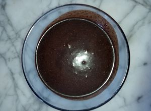 صورة لوصفة غاناش الكعك (ganache)