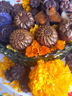 Una foto de Bombones de chocolate
