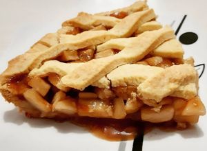 Una foto de Pie de Manzana
