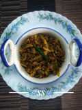 Bengali Mixed vegetables with small fish (Macher chorchori)