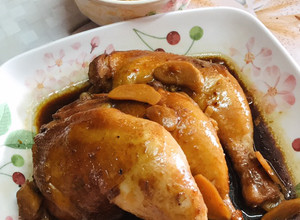 รูปของ ไก่ต้มน้ำปลา น้ำจิ้มสามรส