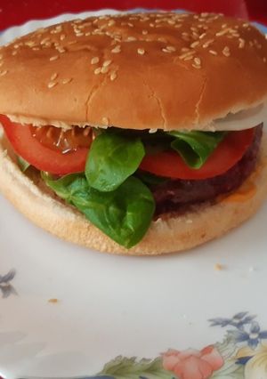 Una foto de Hamburguesa