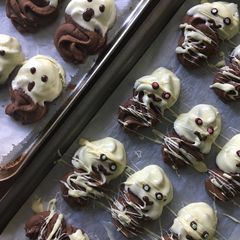 A picture of #Halloween Biscuits.