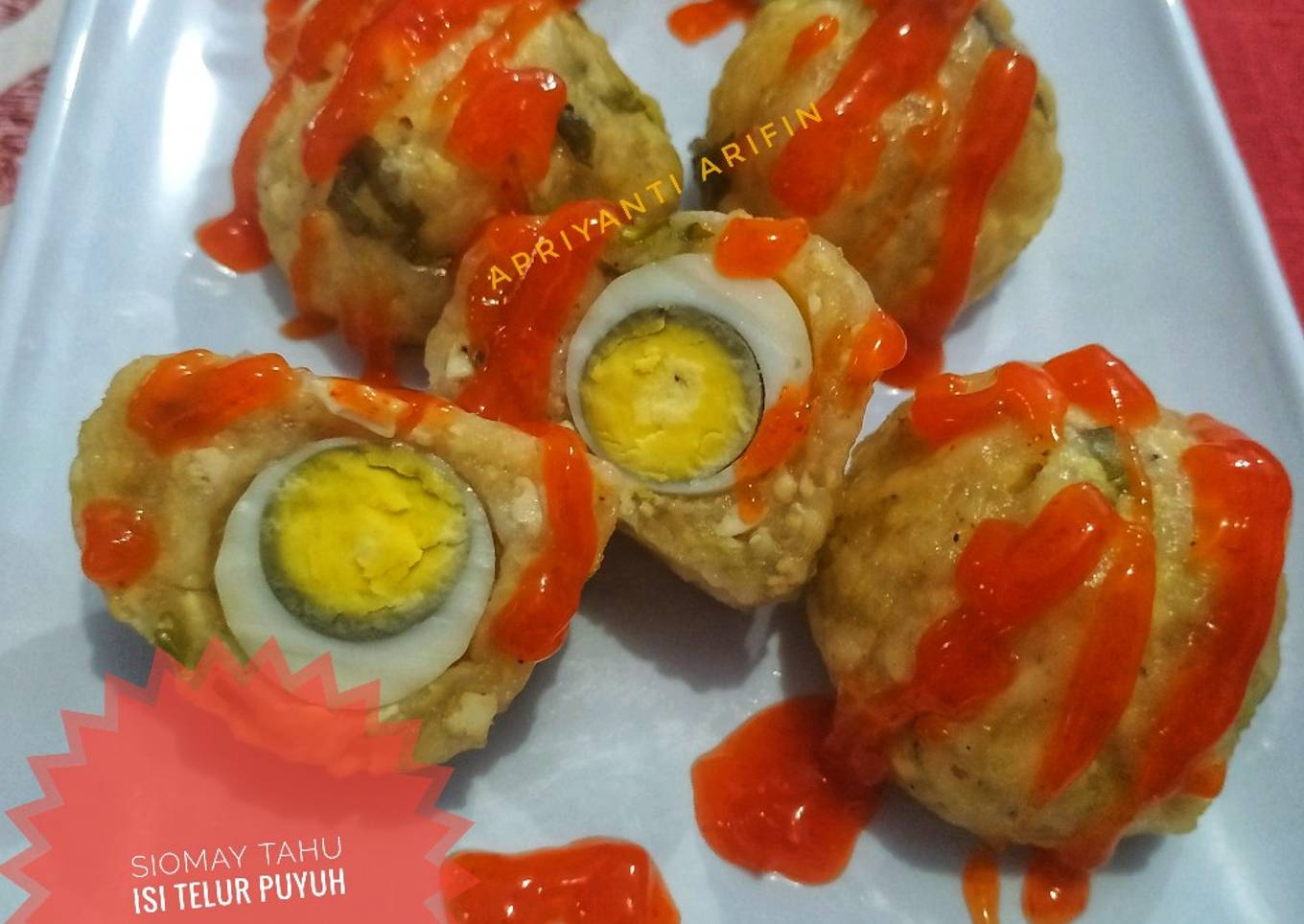 Siomay Tahu Isi Telur Puyuh - resep kuliner nusantara