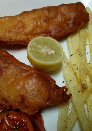 A picture of Fish n Chips#4weekchallenge.