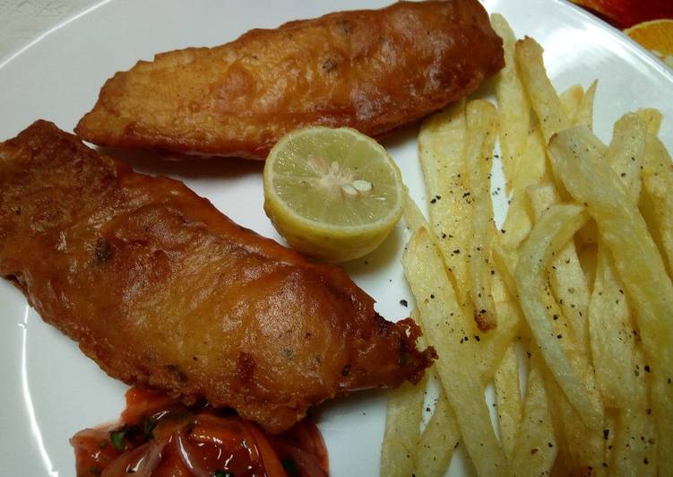 Recipe of Award-winning Fish n Chips#4weekchallenge