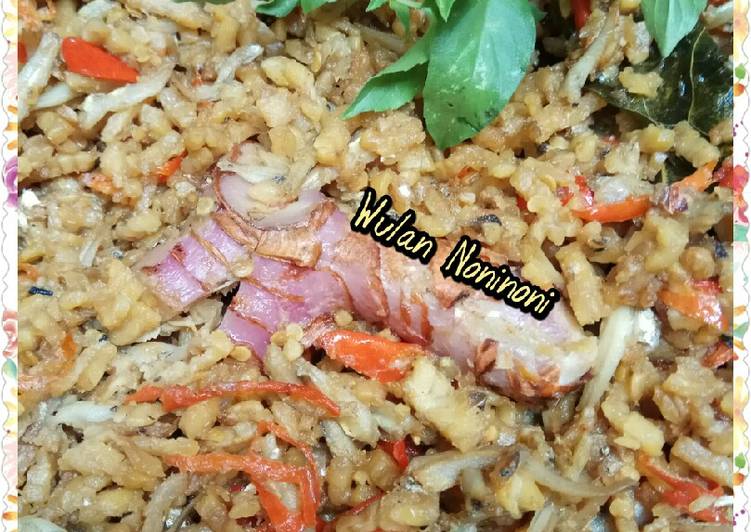 Isian Nasi Bakar (edisi tempe teri)