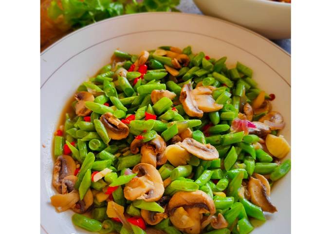 Panduan Masakan Resep Tumis Buncis Champignon