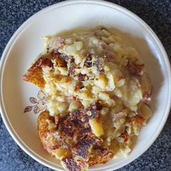 A picture of Bubble and Squeak.