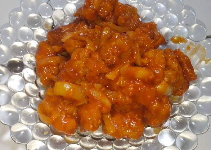 Ayam tepung saus padang