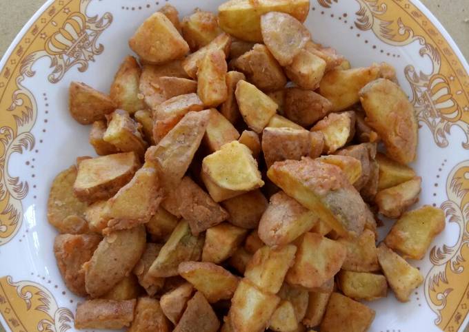 Ini dia! Resep termudah bikin Kentang goreng crispy  menggugah selera