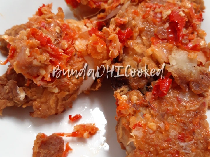 Langkah Mudah untuk Membikin Resep Ayam Geprek Krispi Nampol yang  Bikin Ketagihan Anti Ribet, Mantap