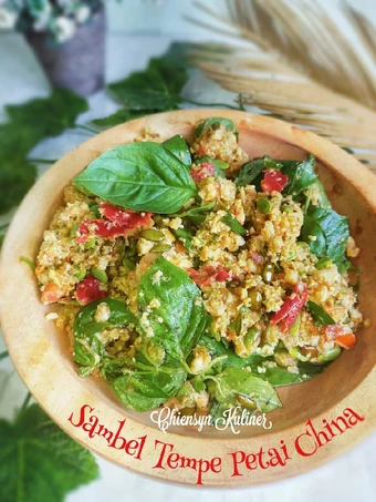 Easy Steps Prepare Recipes Sambel Tempe Petai China the Delicious Make You Drink.