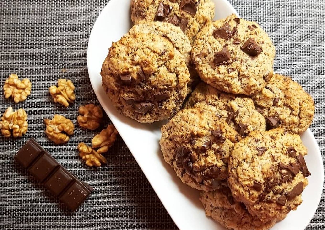 🍪Cookies vegan aux noix sans gluten🍪