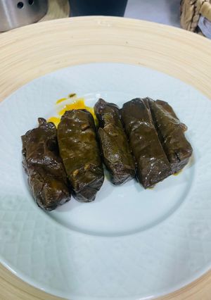 صورة لوصفة ورق عنب بدبس الرمان