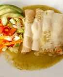 Enchiladas verdes