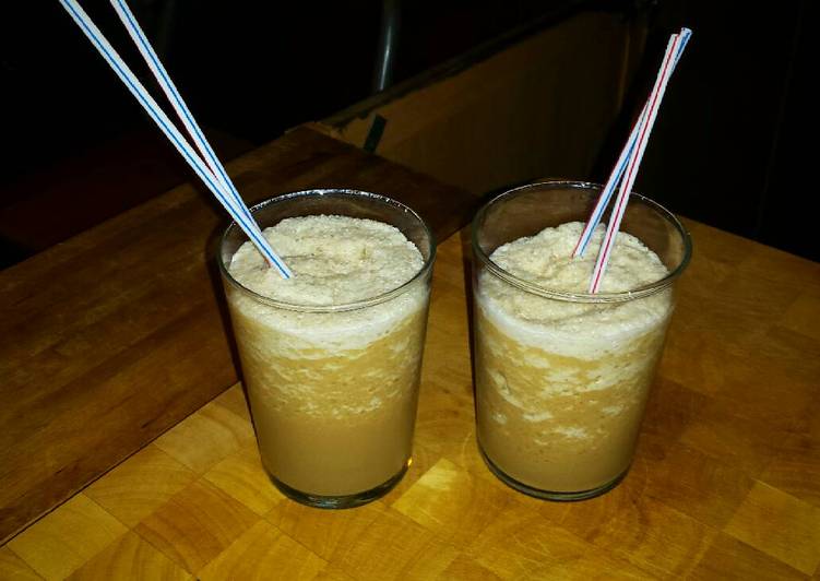 Frappuccinos de caramelo con soja de vainilla