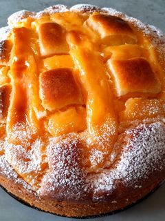 Una foto de Torta Matera de Limón