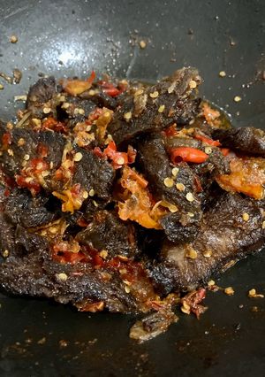 Foto resep Dendeng balado