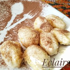 A picture of Eclairs.