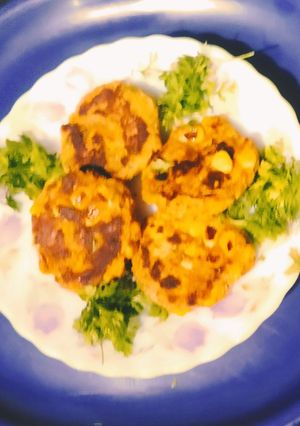 A picture of Rice Corn Patties.