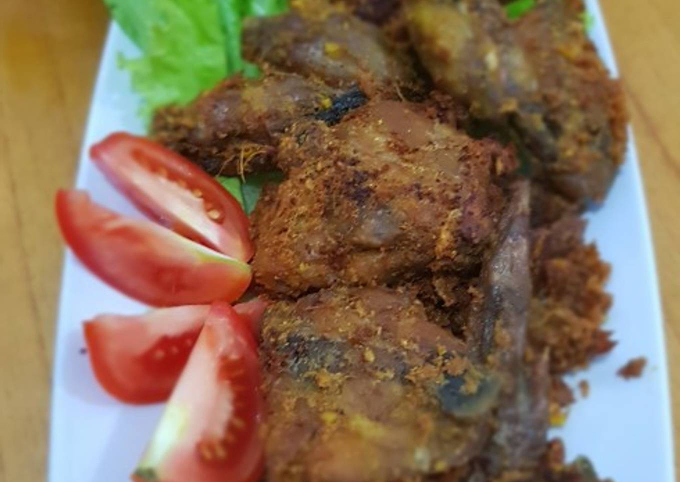 Ayam Goreng Kemiri Telur